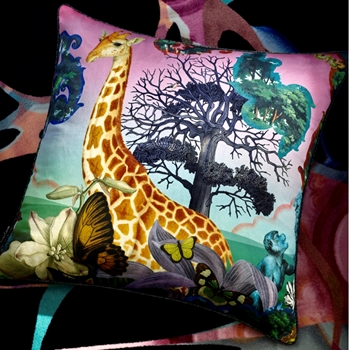Lacroix - Novafrica Sunrise Flamingo Cushion 20SQ