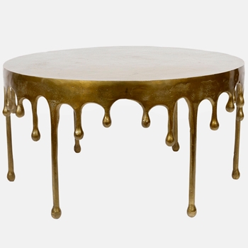 Coffee Table - Girona Gold 30W/16H Aluminium