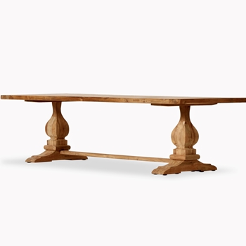 Dining Table - Novell 111W/39D/30H - Solid Teak