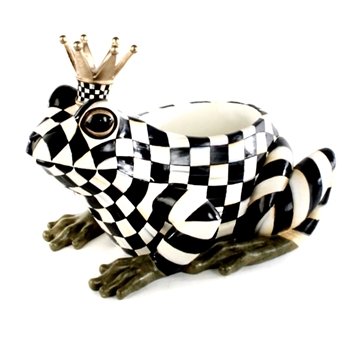 Courtly Planter - Frog Fergal 12x17x12H