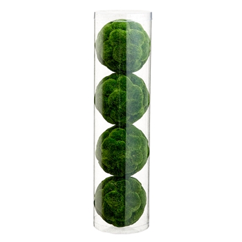 Moss - Globe Faux Green Mood Buns 5in - AA0014-GR Sold Individually