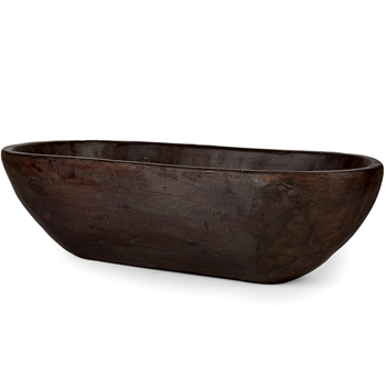 Bowl - Athene Ebony Reclaimed Wood 26x9x6in