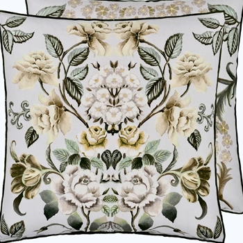 Designers Guild Cushion - Eleonora Linen Taupe Cameo 22in SQ