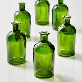 Vase - Bud Bottle Emerald 2.5X5H