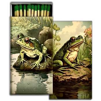 Matches - Vibrant Toads - 4x2in Box50