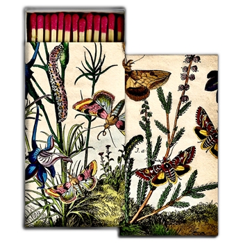 Matches - Prairie Butterflies - 4x2in Box50