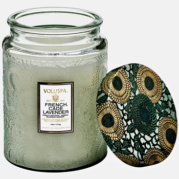 Voluspa - Japonica - French Cade Glass Jar Candle 18oz 100HR