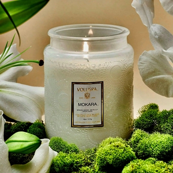 Voluspa - Japonica - Mokara Glass Jar Candle 18oz 100HR