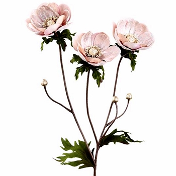 Anemone- Velvet Blush Pink 29in - XFS619-BS