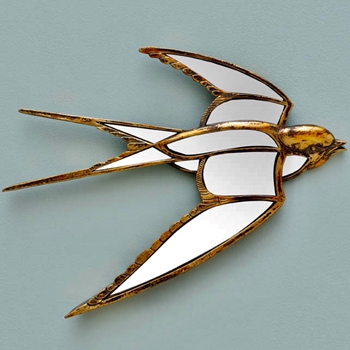 15W/12H - Mirror Gold Swallow