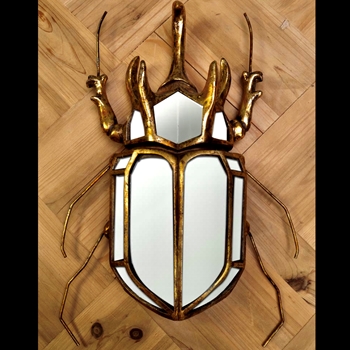 10W/14H - Mirror Gold Rhino Beetle