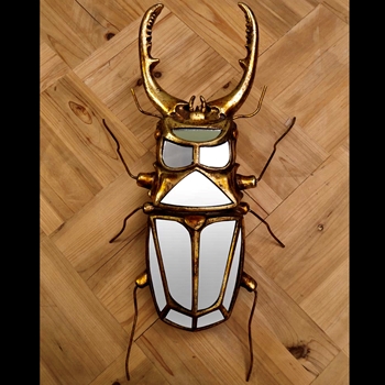 09W/17H - Mirror Gold Stag Beetle