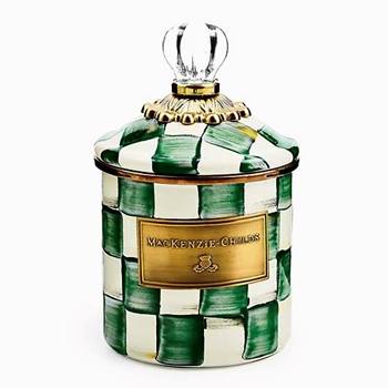 Emerald Check - Canister Demi 24OZ 4W/4H