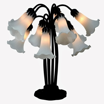 Lamp - Lily 10Light White 21x21inches