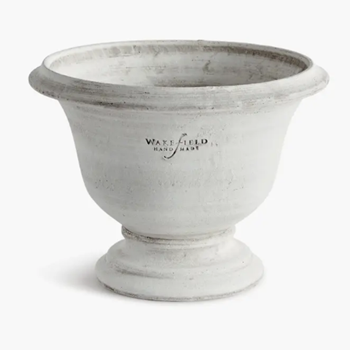 Planter - Wakefield Aston White 9.5W/7H - Handmade