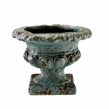 Planter - Verde Urn Antique Finish 17x12in