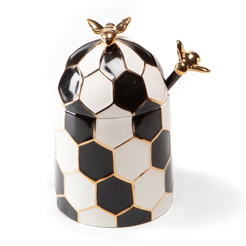 Queen Bee Honey Pot  12OZ 3.75W/6H