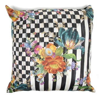 Courtly Flower Market Pillow 20SQ