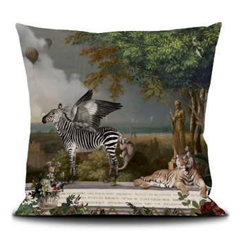 Voglio Bene France - Velvet Cushion Noe - 20SQ