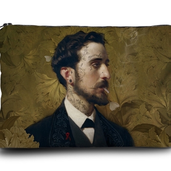 Voglio Bene France - Velvet Pouch Eduardo - 9x6in