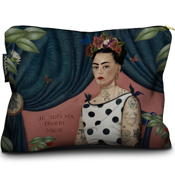 Voglio Bene France - Velvet Pouch The Muse - 9x6in