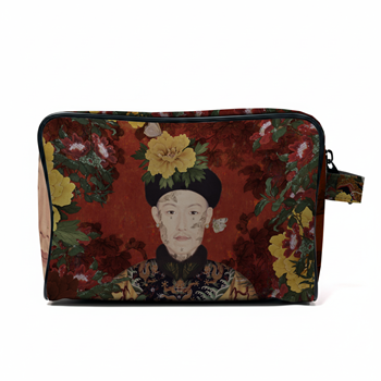 Voglio Bene France - Velvet Toiletries Pouch The Emperor