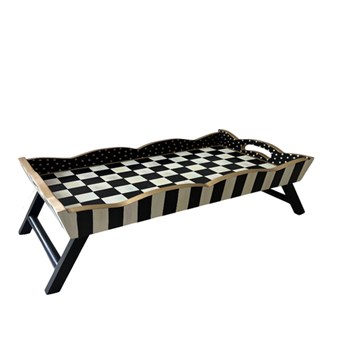 Courtly Breakfast Tray 12.75W/21.75L/9H