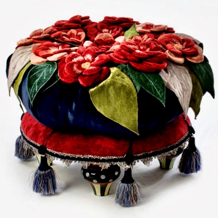 ^_^ 　NOANA ottoman Jonathan Louis Noah 024-02-SNOW Ottoman | HomeWorld