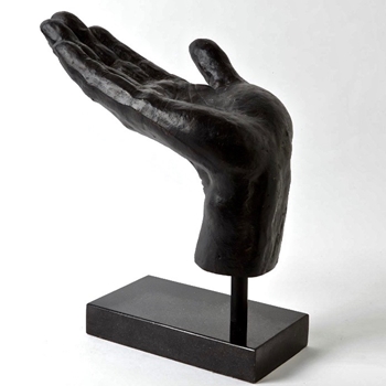 Figure - Hand Open Bronze 13W/15H