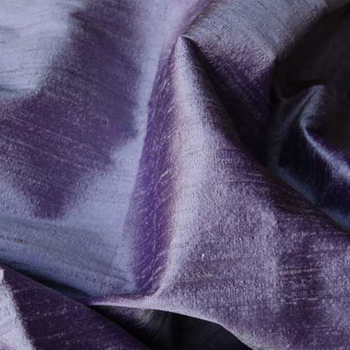 Dupioni Silk - Violet Thistle - 54in, 100% Hand Loomed Silk - India - Dry Clean Only, Do not expose to sunlight.