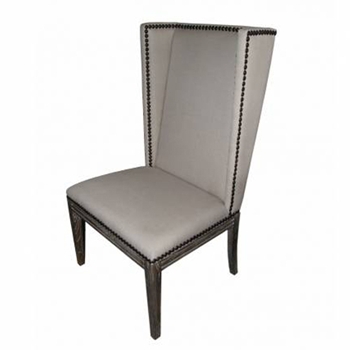Nailhead Wing Side Chair