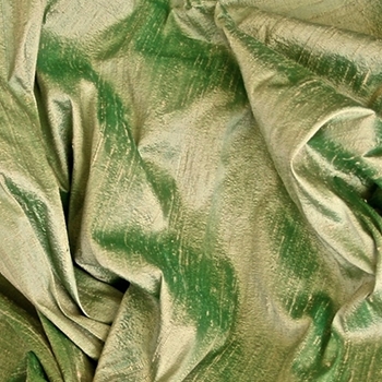 Dupioni Silk - Celadon - 54in, 100% Hand Loomed Silk - India - Dry Clean Only, Do not expose to sunlight.