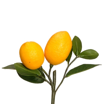 Lemon - Fruit Pick 8in - VKL154-YE