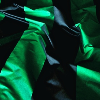 Silk Satin Taffeta Stripe - Emerald Black 4.5 IN - 100% Silk, 54in, Vertical up the roll. Dry Clean Only, Do not expose to sunlight.