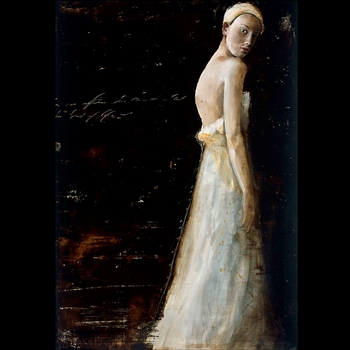 47W/68H Giclee Unframed Canvas- En Soiree - Sarah Atkinson - Custom Sizes - 24X35, 30X43, 40X58, 47X68.