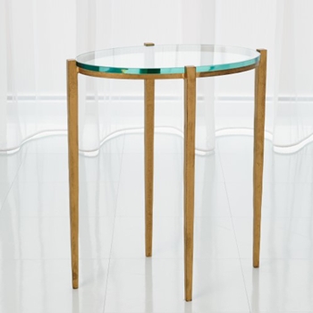 Accent Table Petit Oval 18W/12D/20H