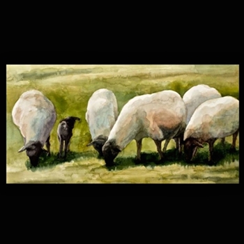 47W/24H Giclee - On The Grass 