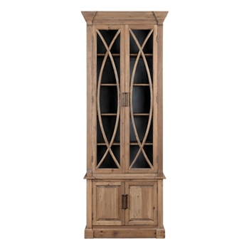 Curio - Julen  35W/18D/95H - Solid Natural Pine  - Please Call for Pricing