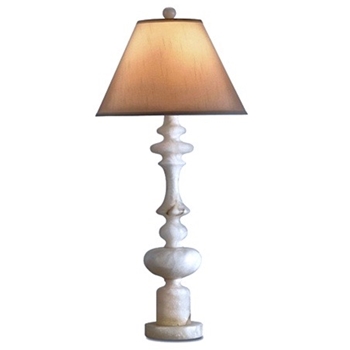 Lamp Table - Farrington Alabaster 17W/38H