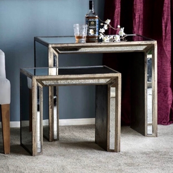 Accent Table - Nesting Mirror 27x16x24H