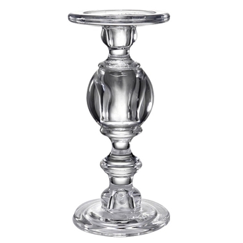 Candlestick - Balustra 4.5W/10H Clear Glass