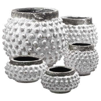 Vase - Popcorn Oyster White COLLECTION