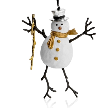 Aram Holiday Ornament Snowman 6IN