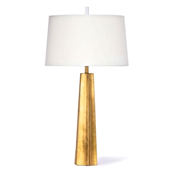 Lamp Table - Celine Gold Leaf 18W/33H