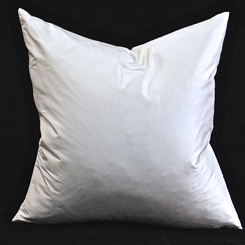 Silk Shantung Cushion Off White 18SQ