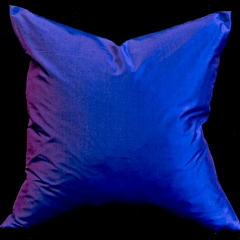 Silk Shantung Cobalt Cushion 18SQ