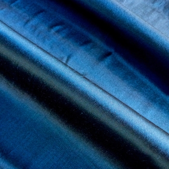 Silk Shantung - Lapis Blue, 54in, 100% Silk, Machine Loomed, Dry Clean Only. Do not expose to sunlight.