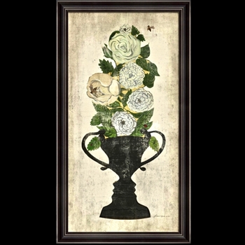 28W/51H Framed Print - Flower Urn I  Large - Kolene Spicher