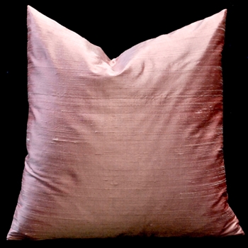 Silk Dupioni Pink Blush Cushion 18SQ