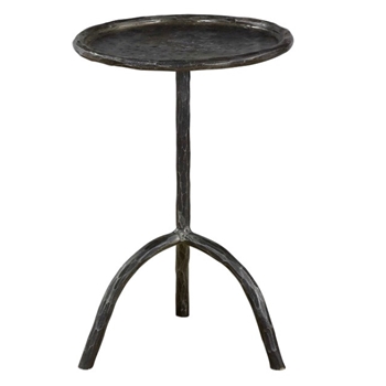 Accent Table - Chloe Iron Patina 15W/22H